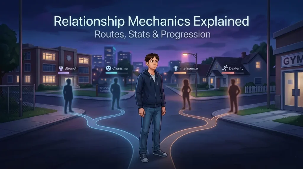 Relationship Mechanics Explained in Summertime Saga (Routes, Stats & Progression)