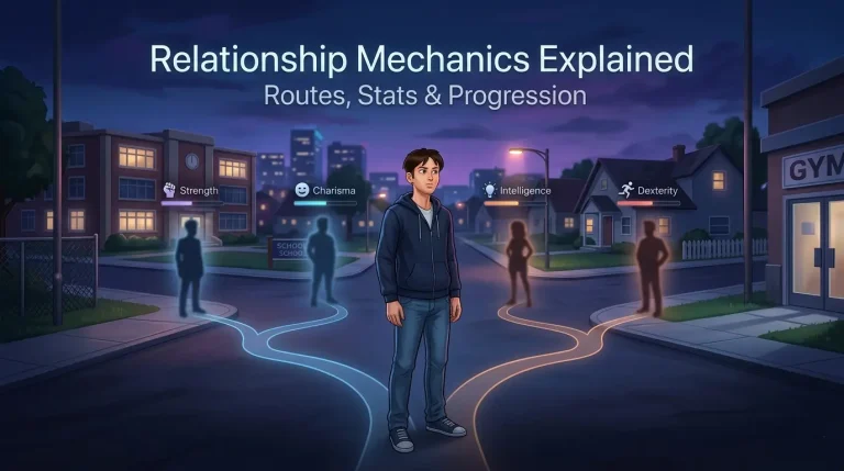 Relationship Mechanics Explained in Summertime Saga (Routes, Stats & Progression)